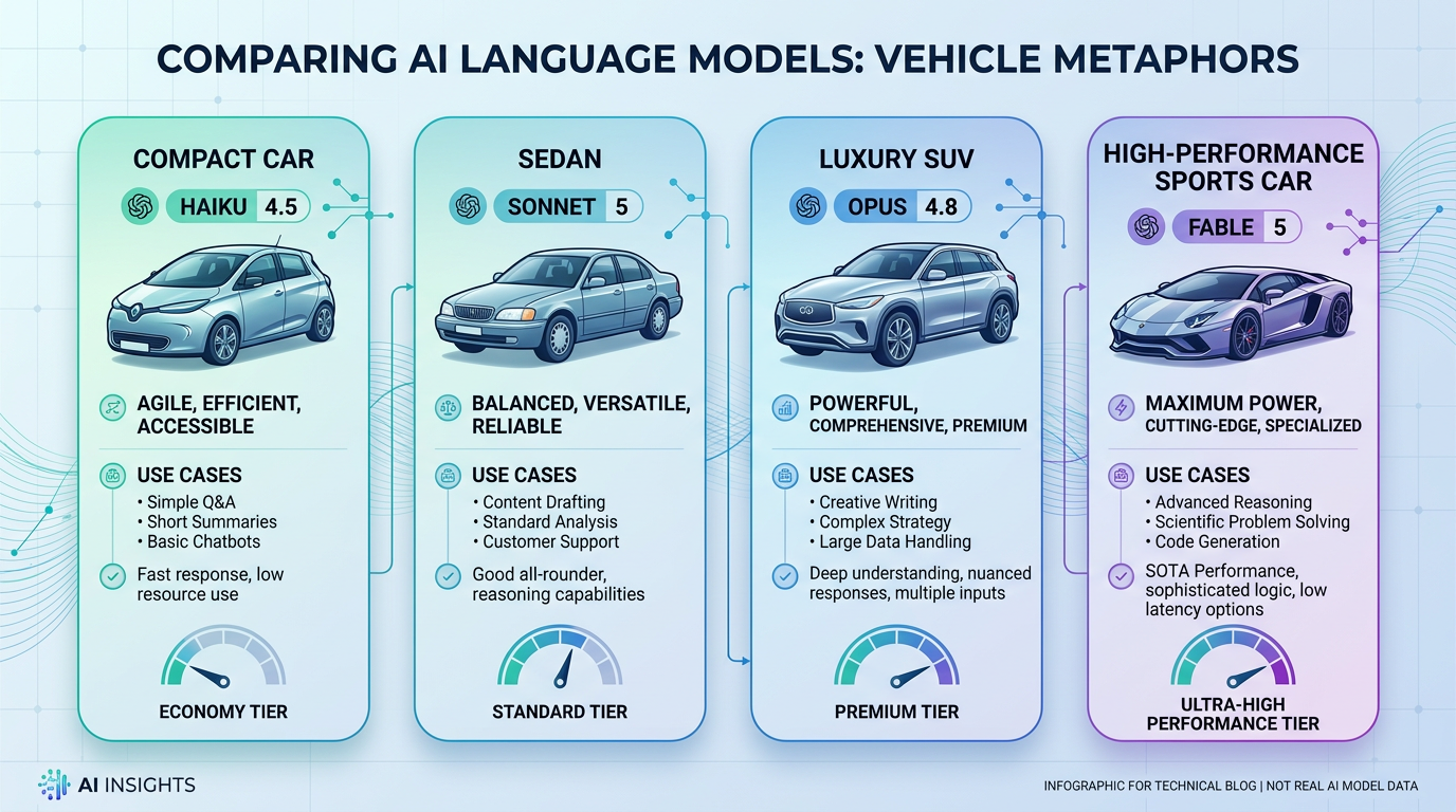 Claude Model Comparison 2026: Fable 5 vs Opus 4.8 vs Sonnet 5 vs Haiku 4.5 Explained